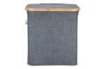 InSideOut faltbarer Korb mit Deckel Sogne 40,5 x 33 x 42cm rPET Dunkelgrau