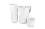 ISO Liv  5Piece rPET Drinkware Set White