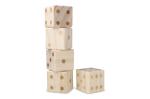 InSide Out Giant Wooden Dice Game Timber