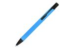 Alicante soft touch R-AL black ink Blue/black pusher