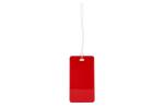 Luggage tag Red