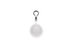 Rain poncho in a ball White