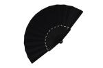 Hand fan plastic &amp; polyester 
