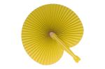 Mini foldable hand fan Yellow