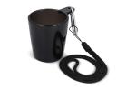 Festival-Shotglas mit Lanyard Transparent schwarz