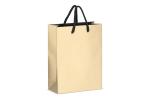 Paper gift bag 18 x 8 x 24cm 200g/m² Gold
