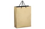 FSC Papier Geschenktasche 30 x 12 x 40cm 200g/m² Gold