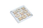 Tic-Tac-Toe coaster White