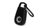 Persönliches Alarm-Schlüssellicht aus recycelten Materialien Schwarz