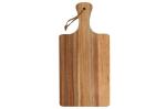 Servierbrett aus Akazie 37 x 18 x 1,5 cm Holz