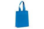 Carrier bag laminated non-woven small 105g/m² Aztec blue