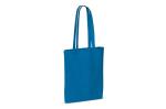 Umhängetasche Baumwolle OEKO-TEX® 140g/m² 38x42cm Blau