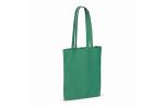 Tasche aus recycelter Baumwolle 140g/m² 38x42cm Dunkelgrün