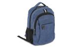 Rucksack Harper aus recyceltem Baumwoll-Canvas Dunkelblau