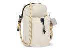Crossbody Flaschenhalter-Tasche mit Paracord-Gurt Beige