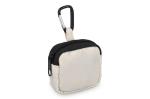 Nylon Earphones Pouch 6.5 x 6 cm Fawn