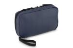 rPET PU-beschichtete 210D Napa-Organizer-Tasche 22 x 13 x 4 cm Dunkelblau