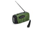 SafeSound Notfallradio mit Solar und Handaufzug Dunkelgrün