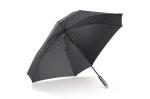 Deluxe 27” square umbrella with sleeve Black