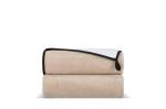 Vliesdecke 120×150 cm, 500 g/m² Korallenvlies, sublimationsdruckfähig. Beige