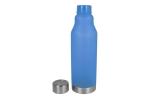 R-PET Flasche gefrostet 600ml Beige/blau
