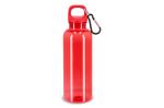 Noa water bottle R-PET 500 ml Transparent Transparent red