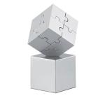 KUBZLE 3D-Puzzle Silber matt
