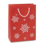 BOSSA MEDIUM Gift paper bag medium Red