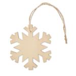 NEUY Snowflake Tree hanger Timber