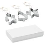 CUQUI SET Cookie cutter ornamental set Flat silver