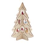 SILUETA Wooden Xmas tree decoration Timber