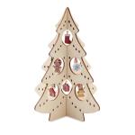 SILUETA Wooden Xmas tree decoration Timber