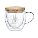 SIAN Becher Borosilikatglas Baum Transparent