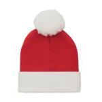 MENSA Christmas knitted beanie Red