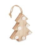 LULIE Wooden weed tree with lights Timber