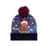 SHIMAS LIGHT Christmas knitted beanie LED Aztec blue