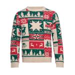 SHIMIS XL Christmas knitted sweater L-XL Fawn