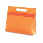 MOONLIGHT Transparent cosmetic pouch Orange