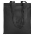 TOTECOLOR 80gr/m² nonwoven shopping bag Black
