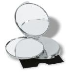 GUAPAS Make-up mirror Shiny silver