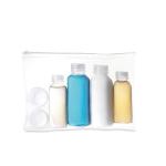 AIRPRO Travelling pouch with bottles Transparent