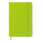 NOTELUX A6 notebook 96 lined sheets Lime