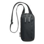 VALLEY WALLET Crossbody-Smartphone-Tasche Schwarz