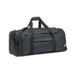 VALLEY DUFFLE Large sports bag in 300D RPET Black