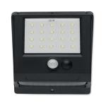 Solar LED light motion Black