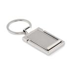 STANRIN Metal key ring phone stand Silver