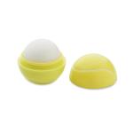 Lip balm in tennis ball shape Yellow