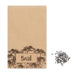BASILOP Basil seeds in craft envelope Fawn