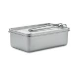 TAMELUNCH Stainless steel lunch box Silver