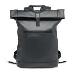 BAI ROLL 15" Rolltop-Rucksack PU Schwarz